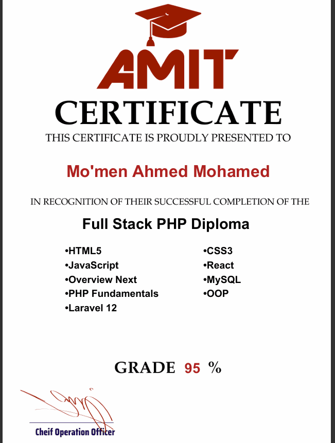 Full Stack PHP Diploma
